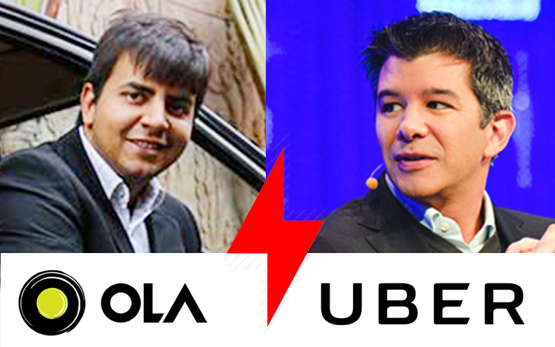 Is Uber racing ahead of Ola?