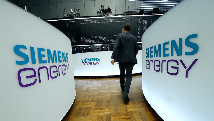 Siemens' shares end with major gains on talks of energy business spinoff